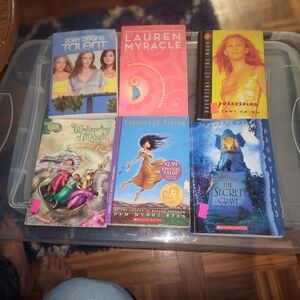 LOT OF 6 GIRL TEEN YOUTH FUN READS FOR GIRLS  BOOKS SET OF 6